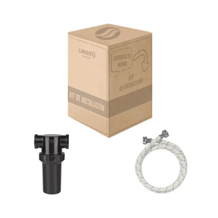 Componentes dentro del kit de instalación hidráulico de hornos de convección Linher