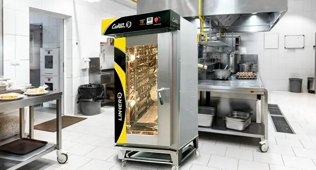 Horno de convección comercial, parte de los hornos de conveccion