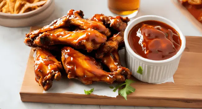 Alitas de pollo a la barbacoa una de las recetas para el día del padre en hornos de convección