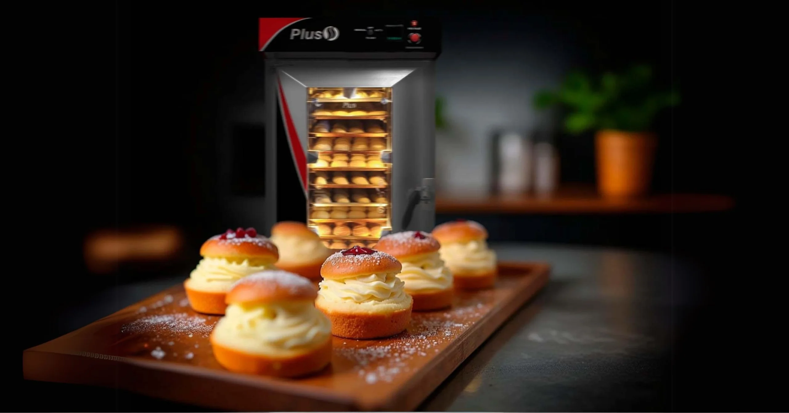 Postres sofisticados en Hornos de convección LINHER Plus