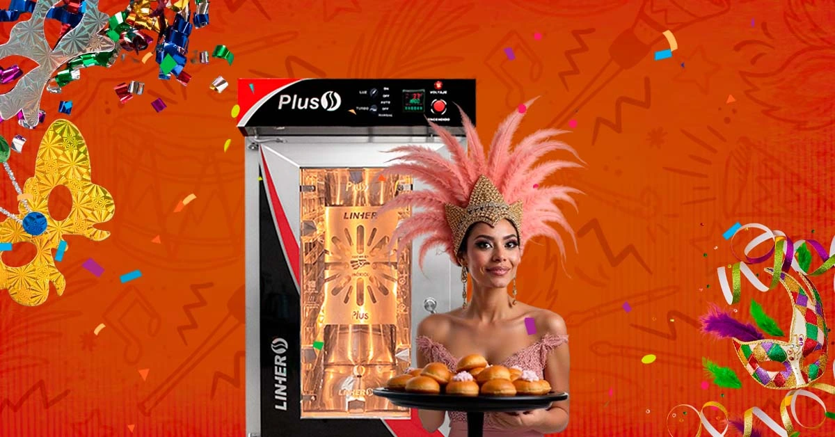 Horno de Convección Plus listo para celebrar el carnaval